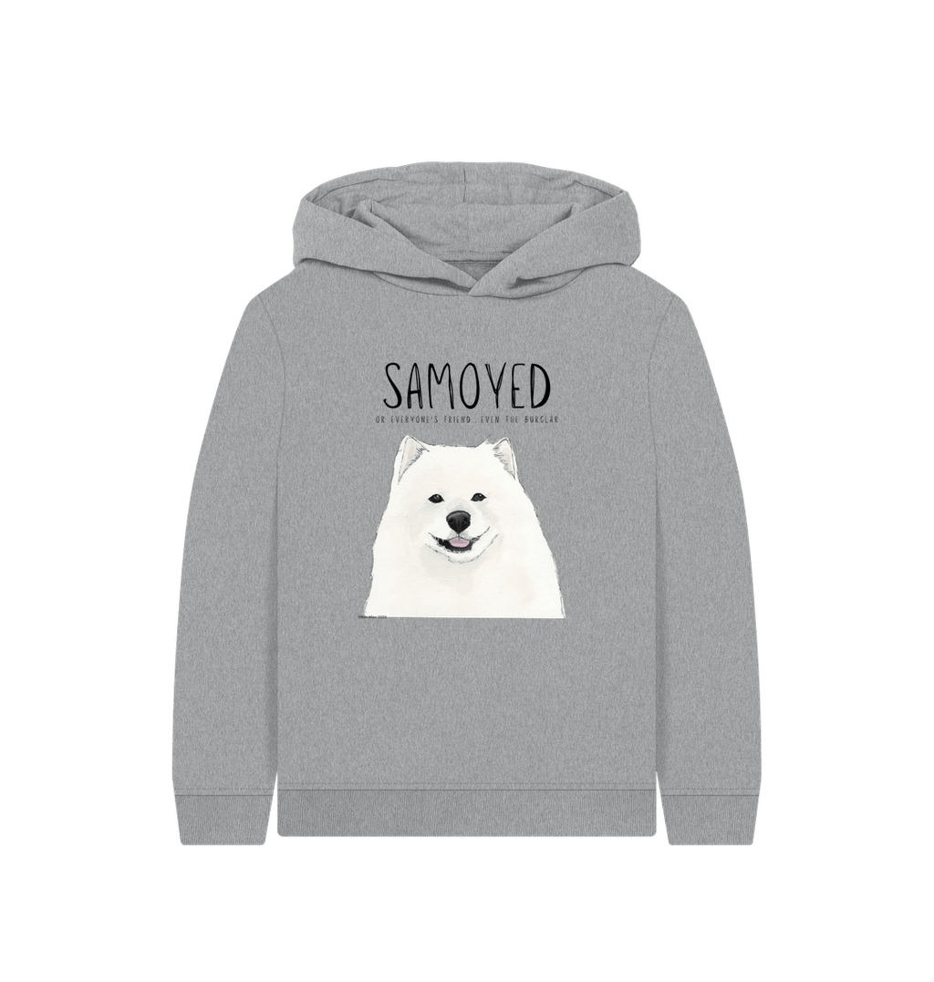 Samoyed Kids Hoodie in Organic Cotton