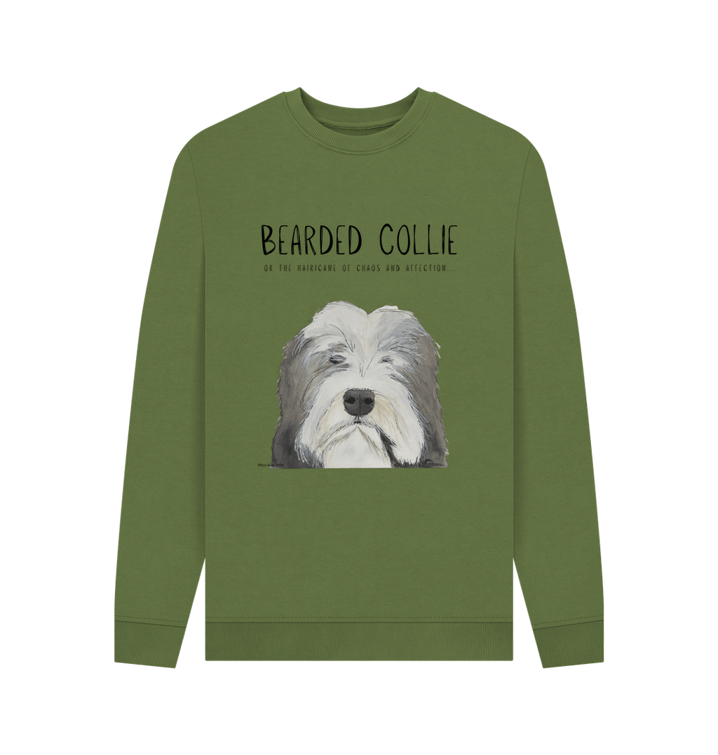 Custom Pet Portrait Men's Sweatshirt
