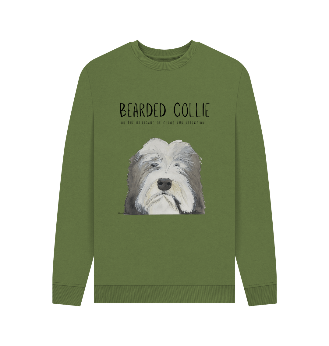 Custom Pet Portrait Men's Sweatshirt