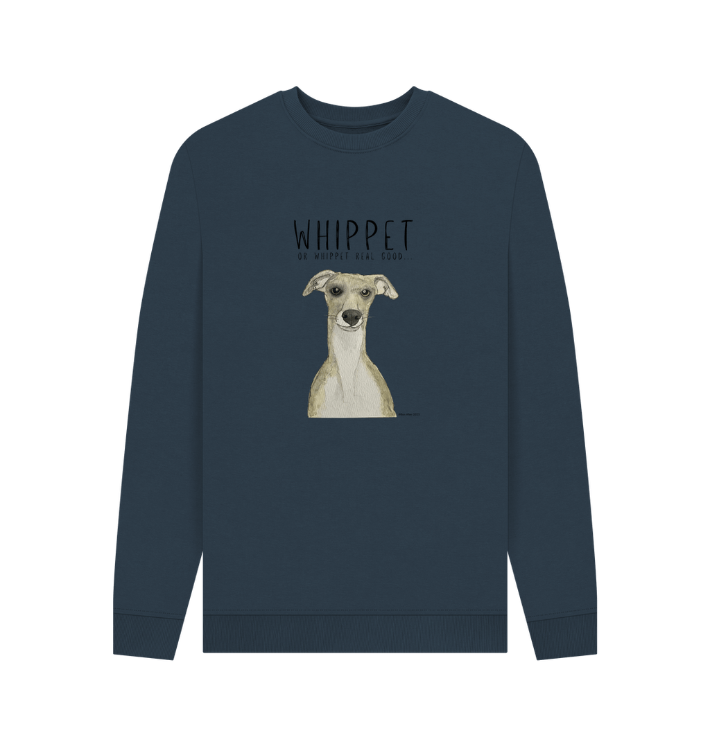 Custom Pet Portrait Men's Sweatshirt
