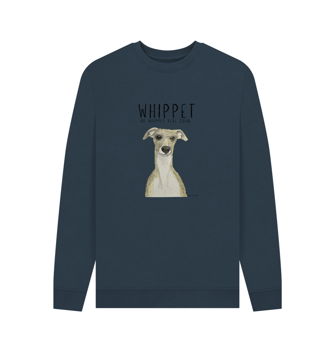 Custom Pet Portrait Men's Sweatshirt