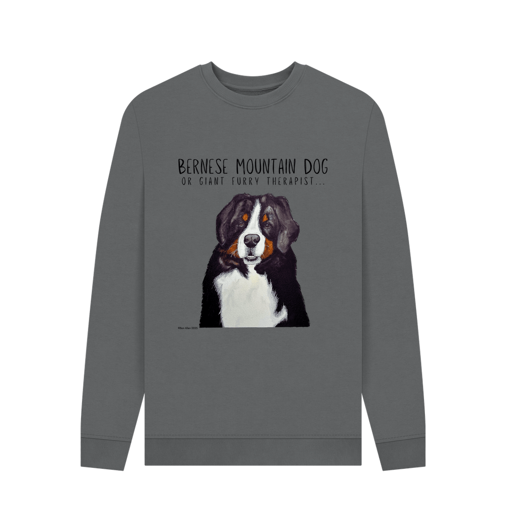 Custom Pet Portrait Men's Sweatshirt