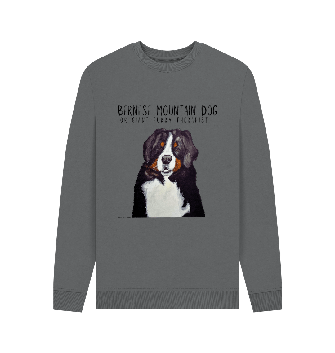 Custom Pet Portrait Men's Sweatshirt