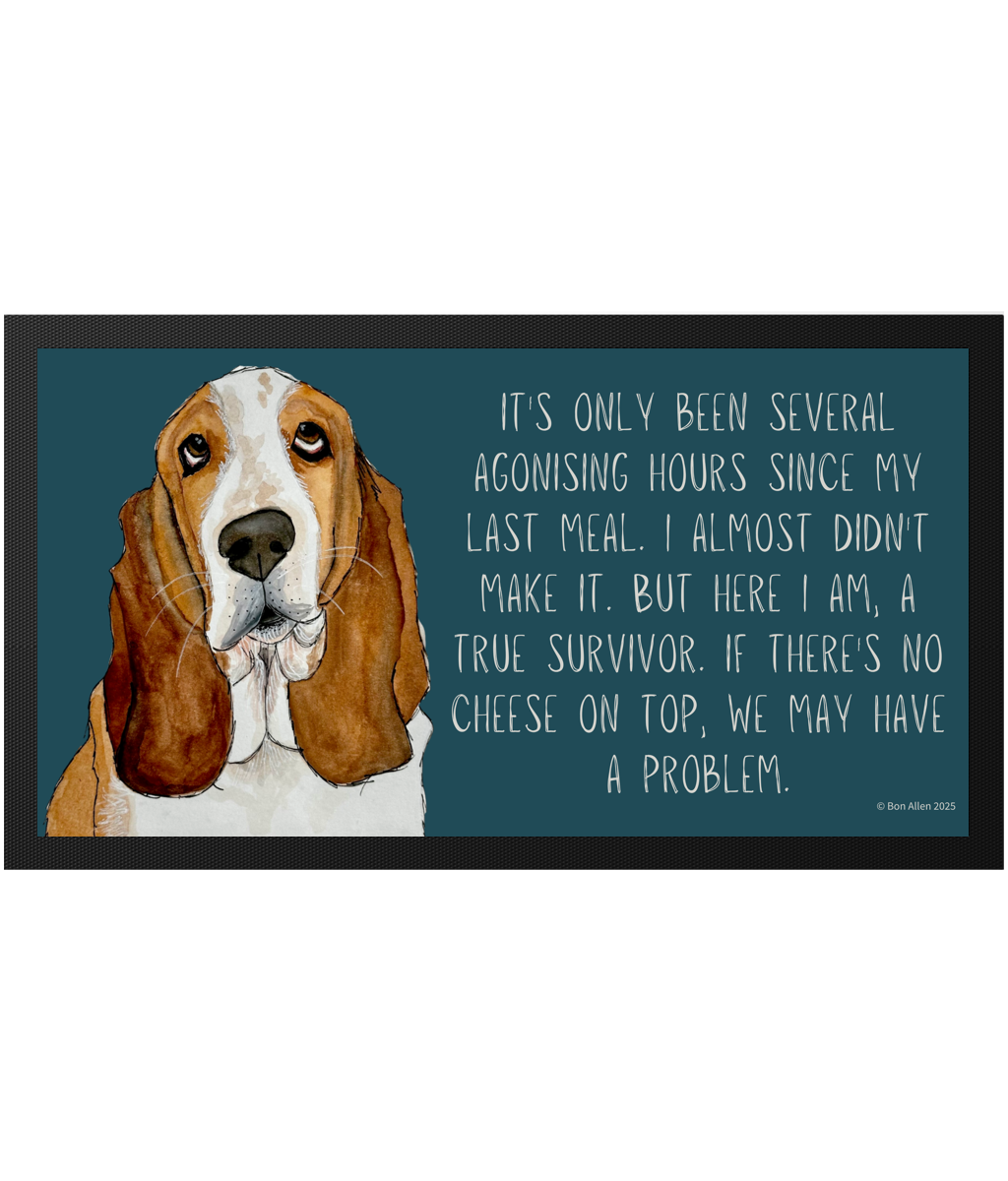 Basset Hound Banquet Mat