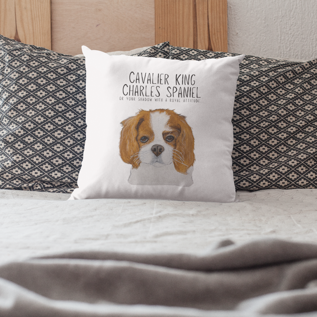 Cavalier King Charles Spaniel Cushion Cover Royal Shadow