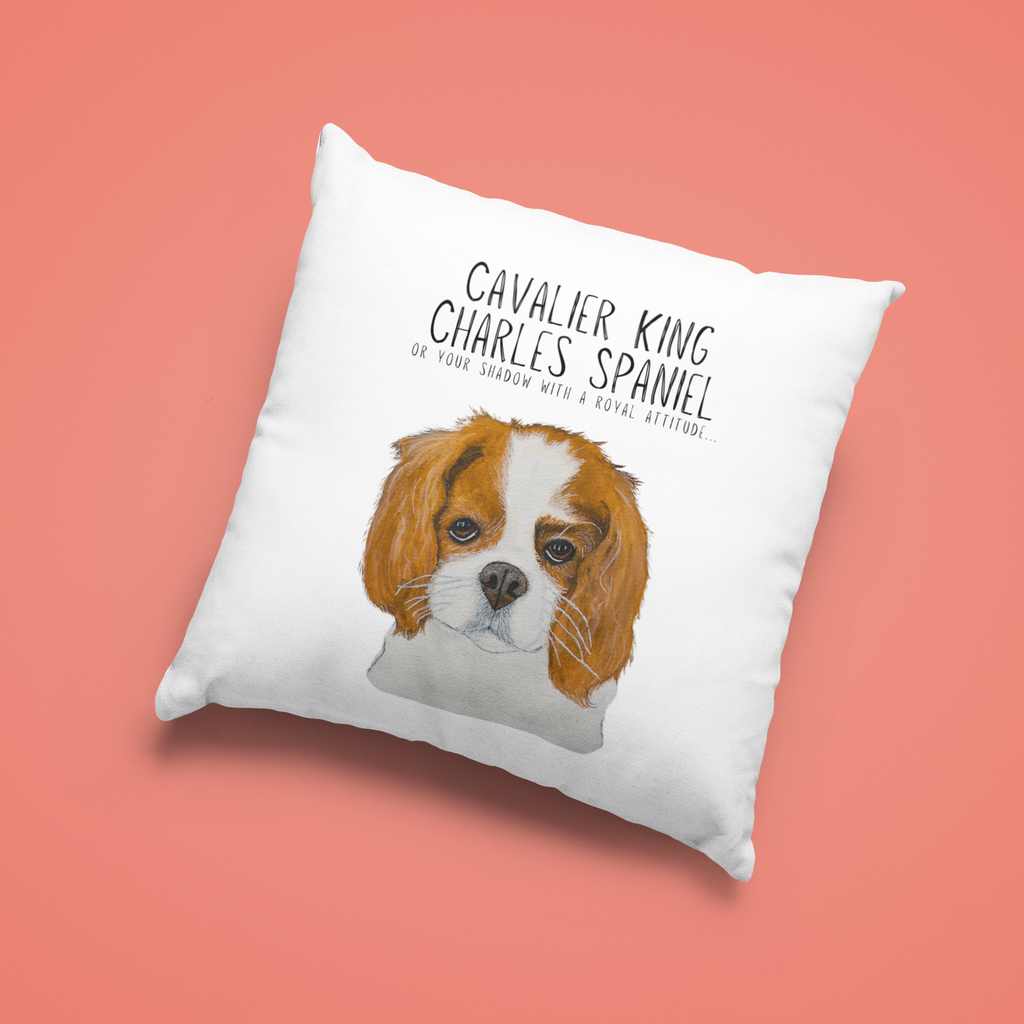 Cavalier King Charles Spaniel Cushion Cover Royal Shadow