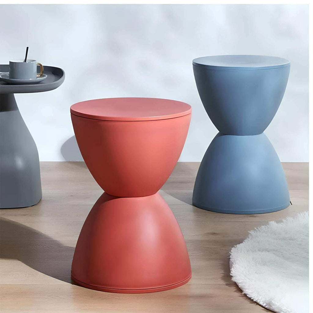 Hourglass Stools Modern Design