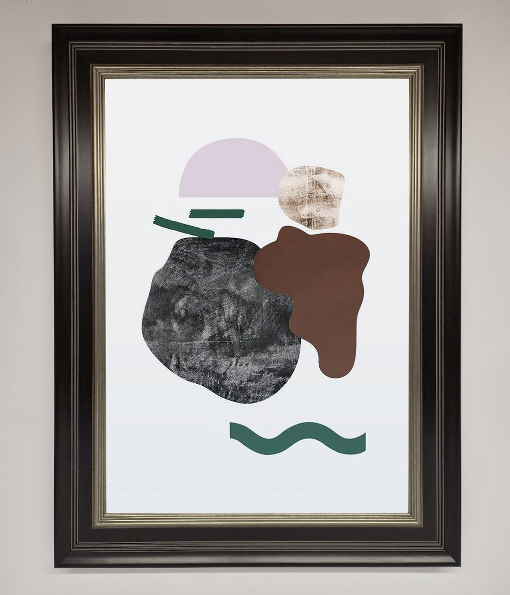 Modern Splodge Framed Print