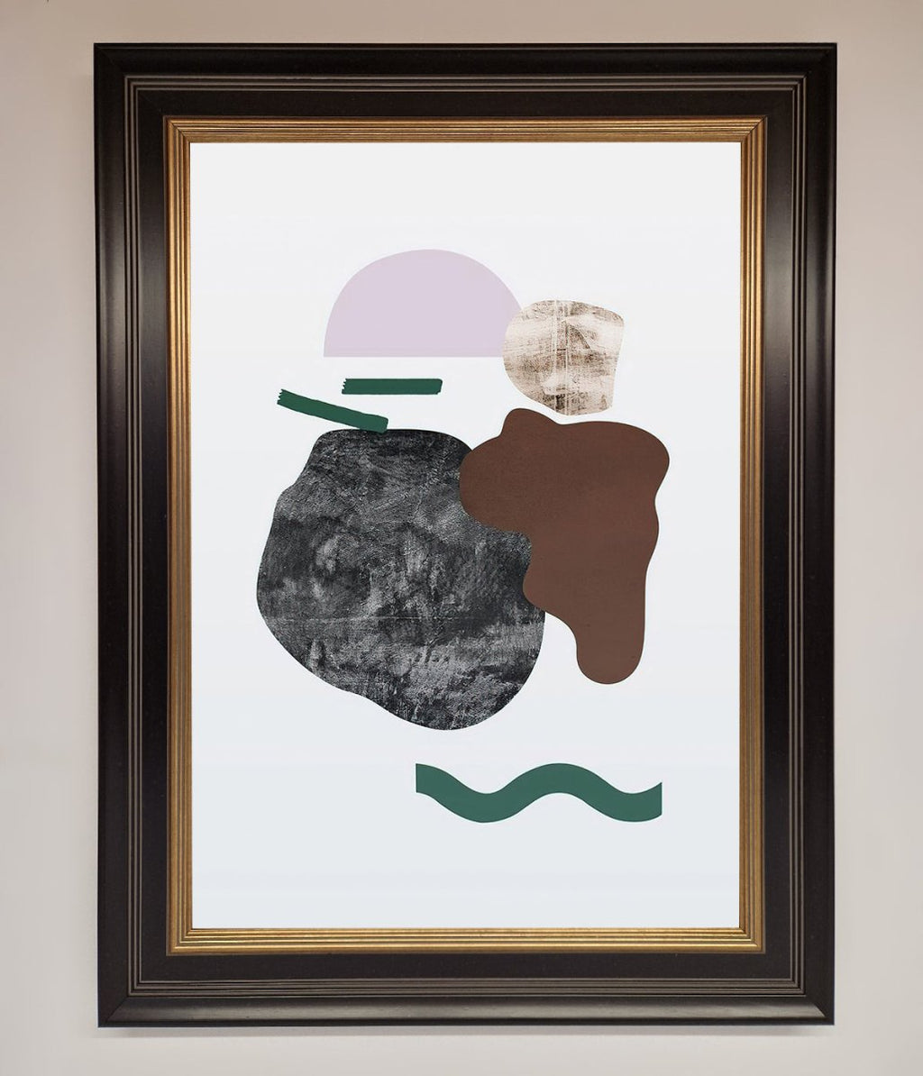 Modern Splodge Framed Print