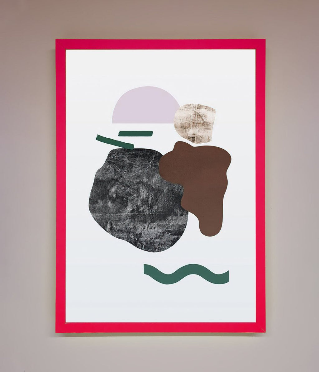 Modern Splodge Framed Print