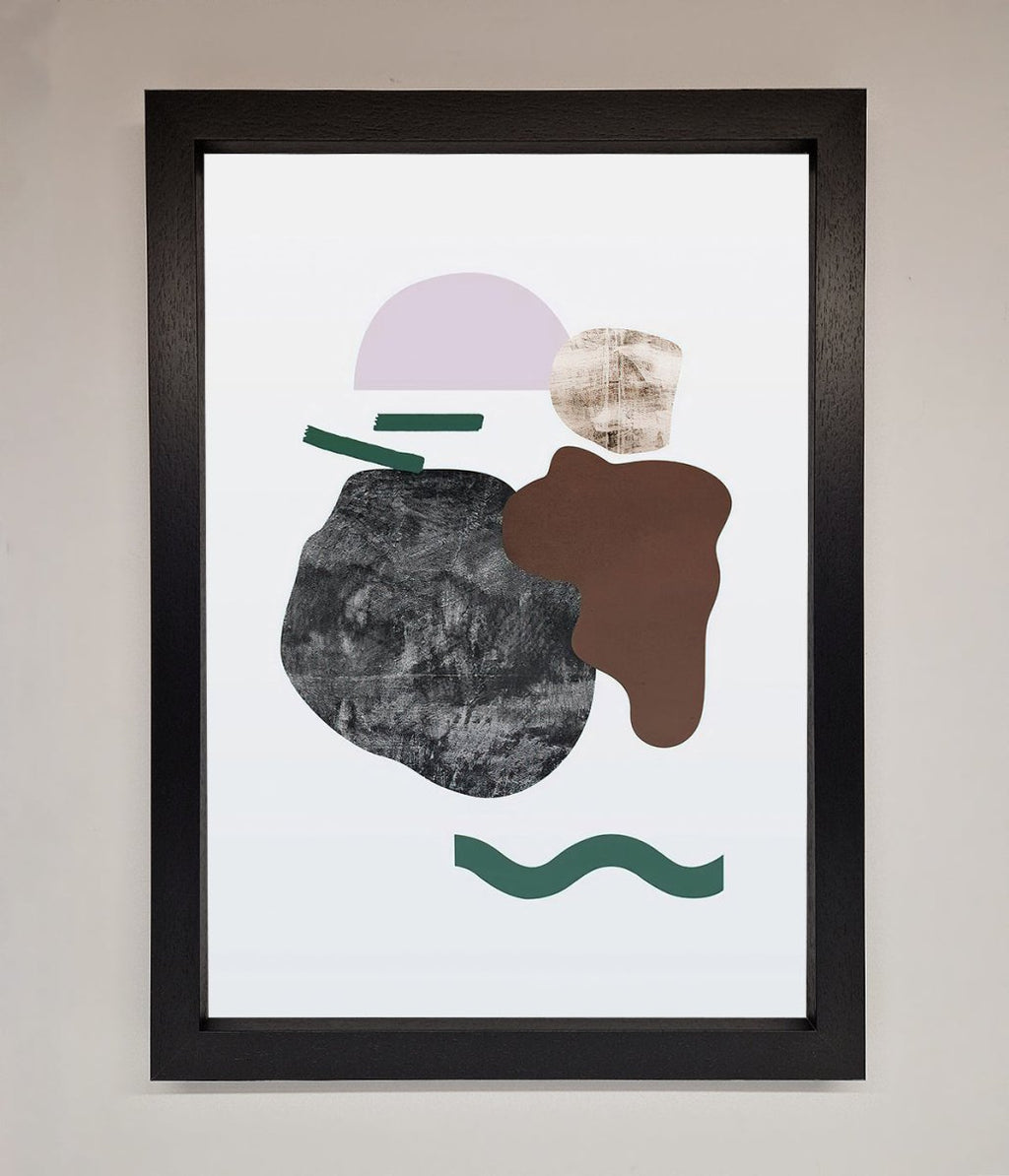 Modern Splodge Framed Print