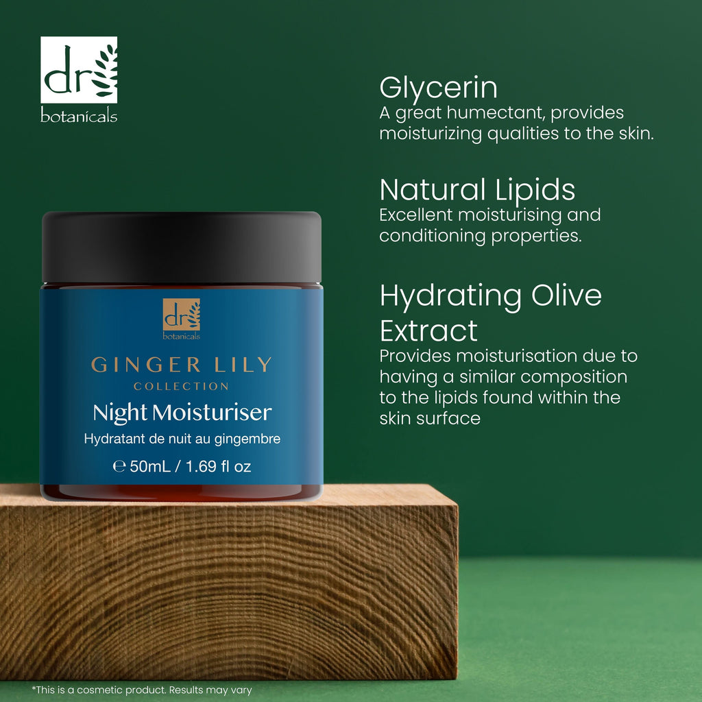 Gingerlily Night Moisturiser 50ml Twin Pack