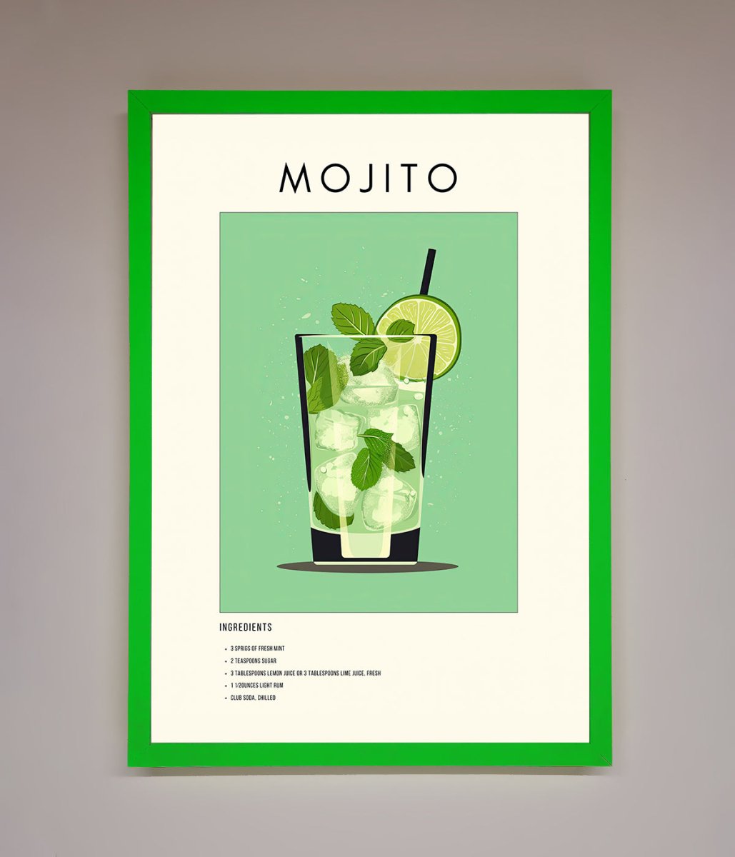 Mojito Framed Poster