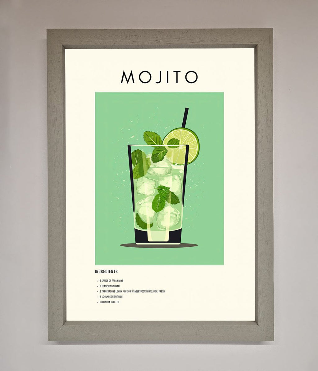 Mojito Framed Poster