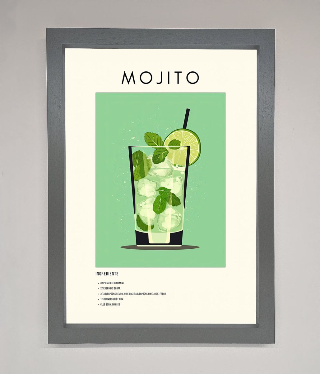 Mojito Framed Poster
