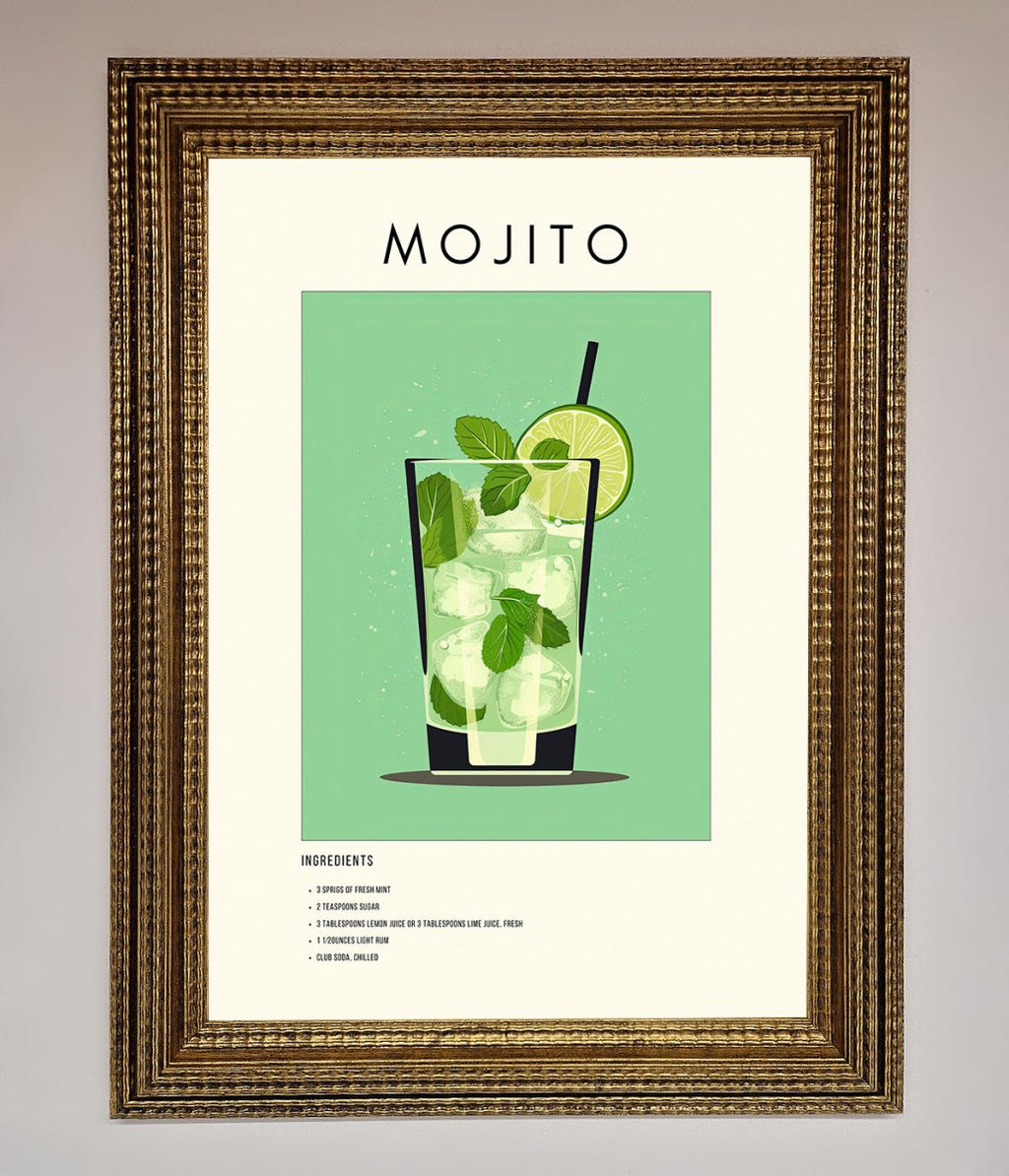Mojito Framed Poster