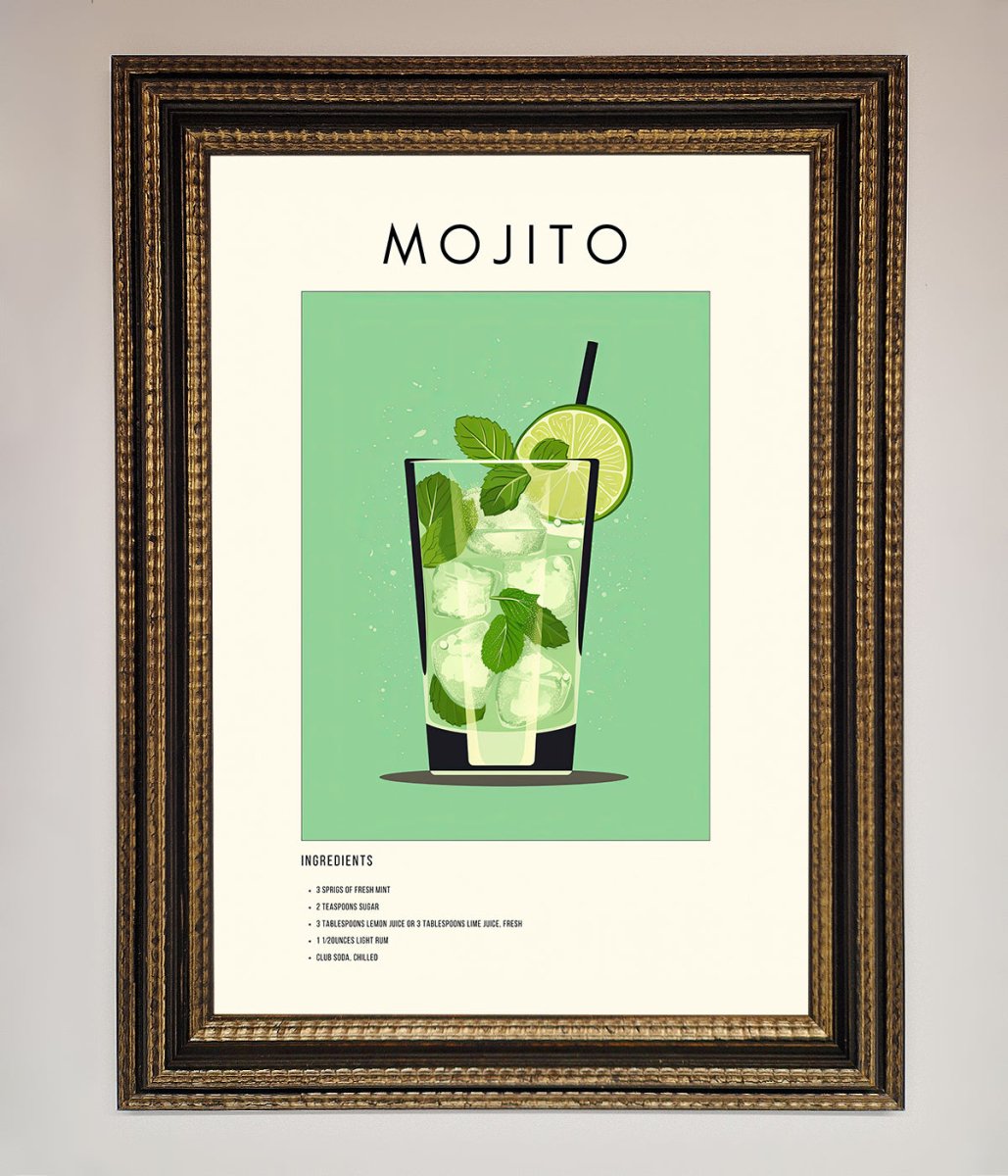 Mojito Framed Poster