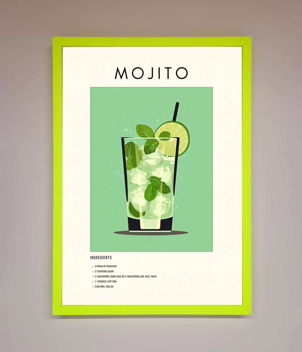 Mojito Framed Poster