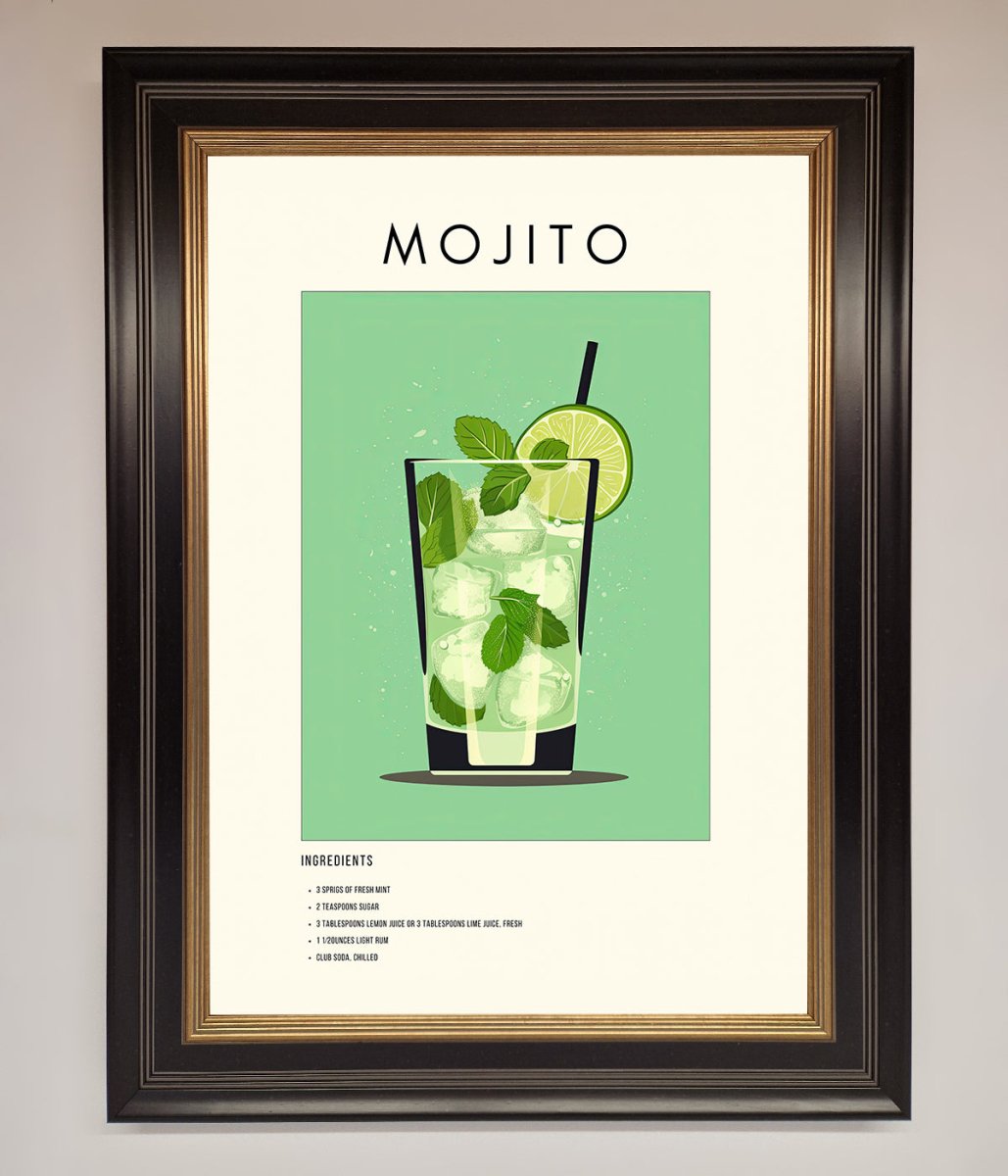 Mojito Framed Poster