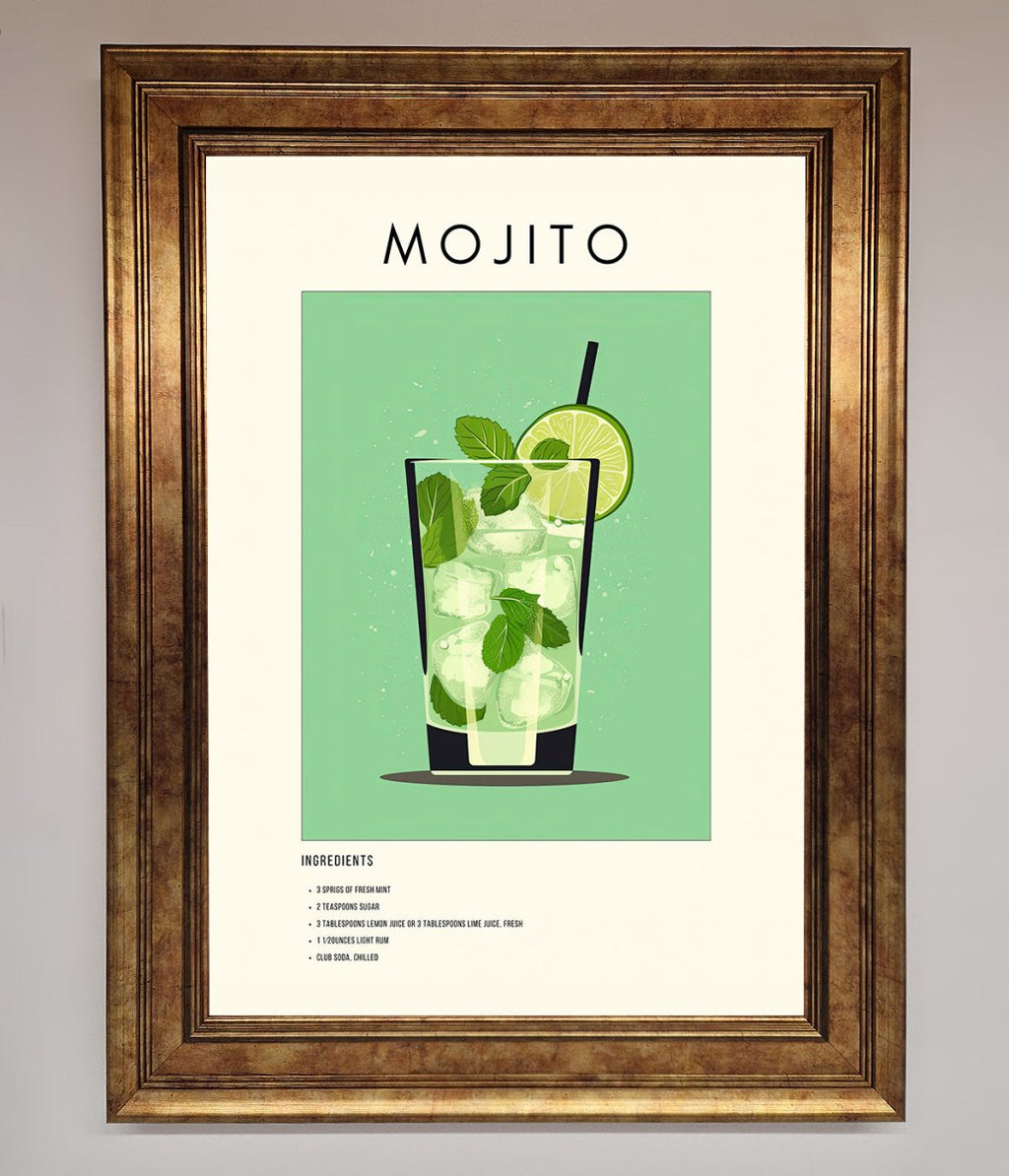 Mojito Framed Poster