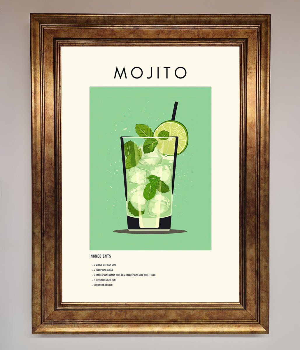 Mojito Framed Poster