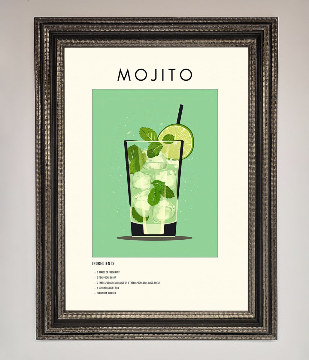 Mojito Framed Poster