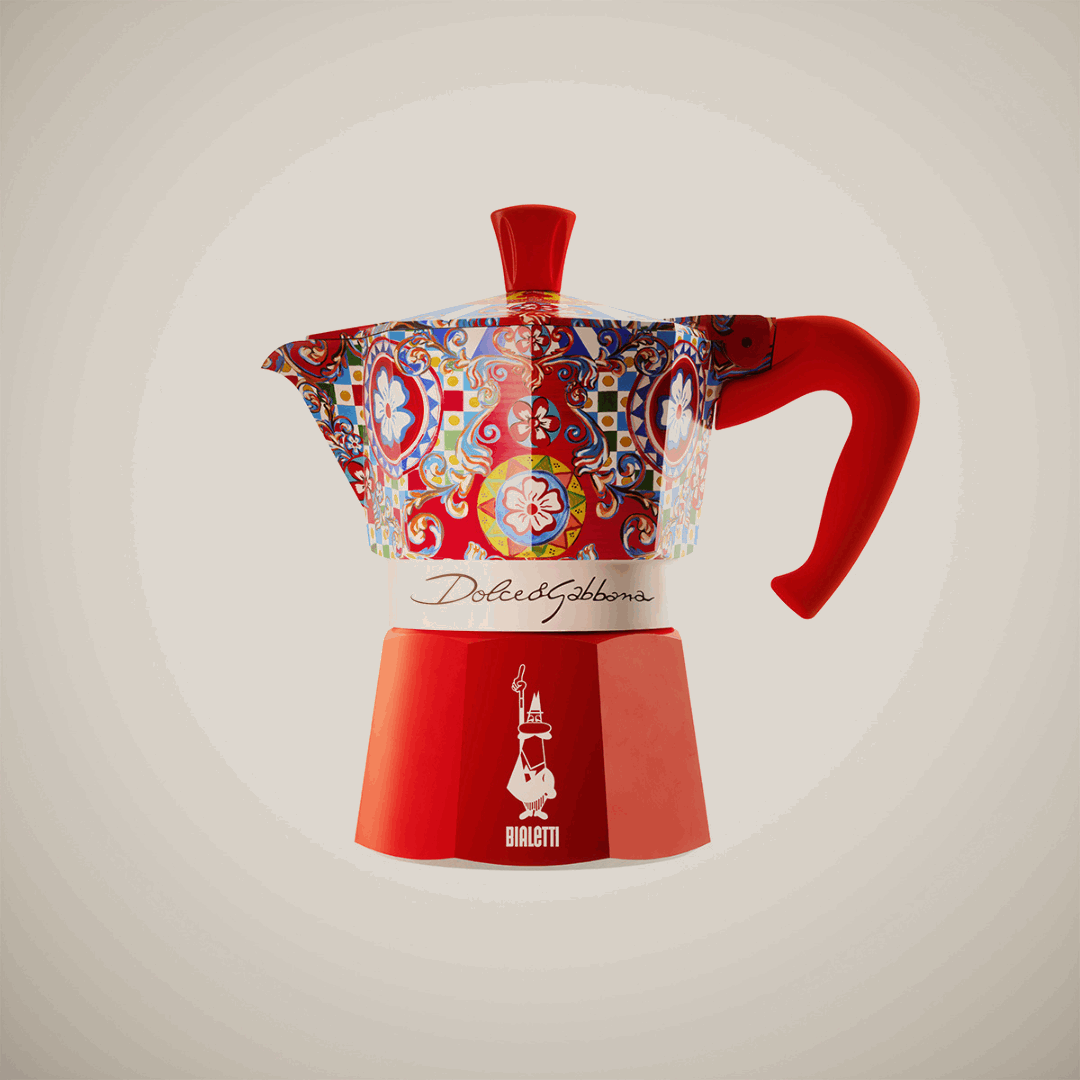 Sicilian Cart Moka Express Stovetop Coffee Maker