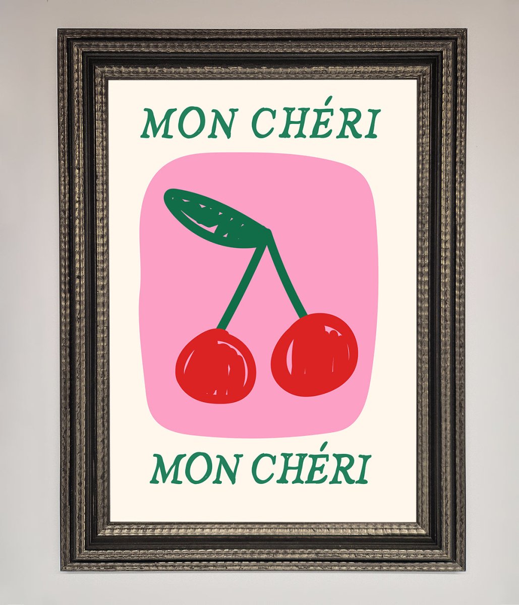 Mon Cheri Framed Poster