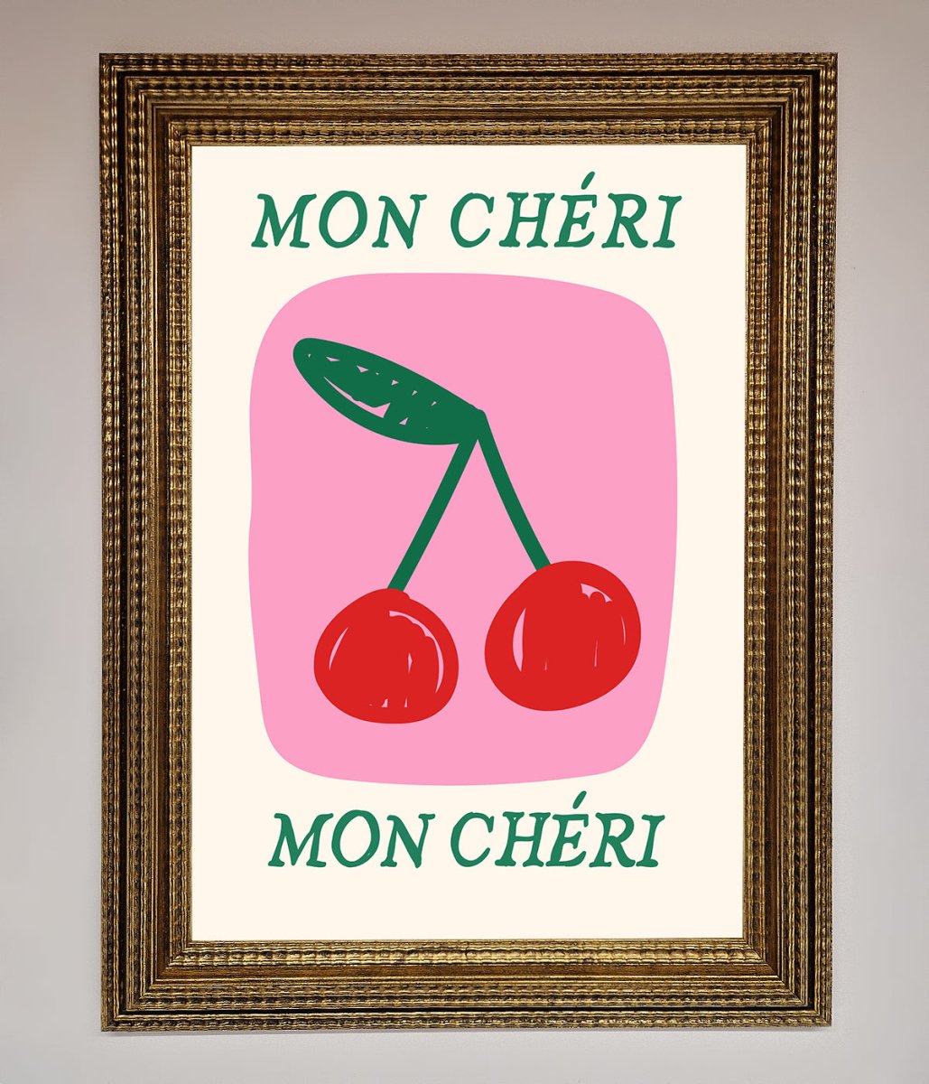 Mon Cheri Framed Poster