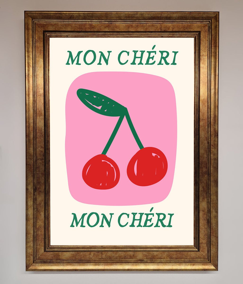 Mon Cheri Framed Poster