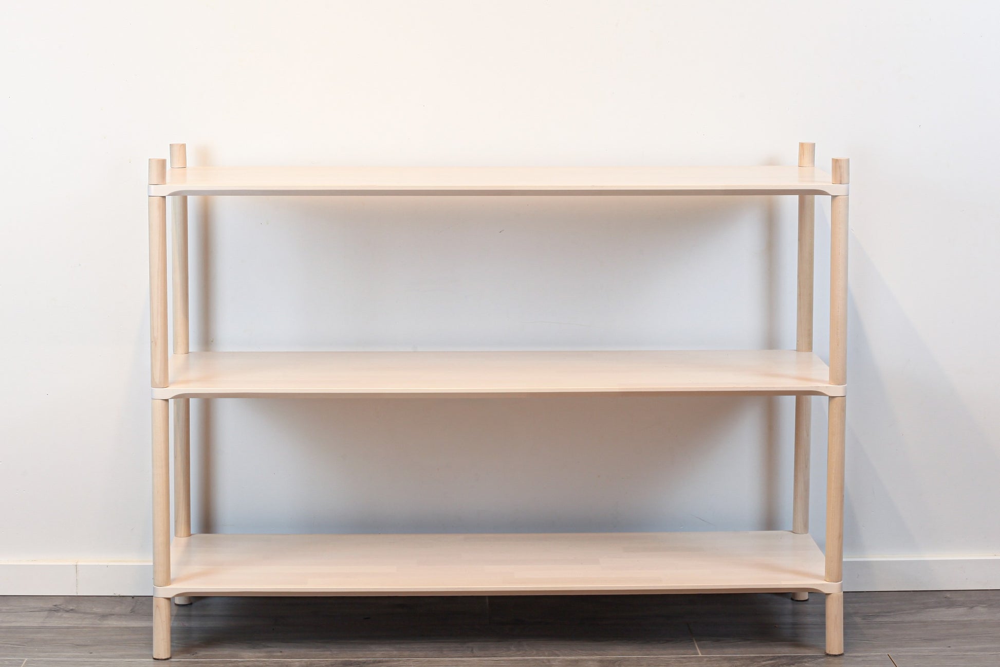 Montessori-Inspired Wooden Shelving Unit Large, 3 Shelves