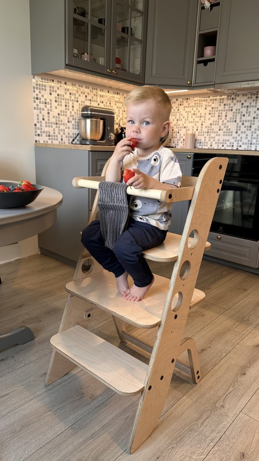 Montessori Learning Tower, Kitchen Helper, Baby High Chair - Louis