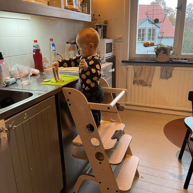 Montessori Learning Tower, Kitchen Helper, Baby High Chair - Louis