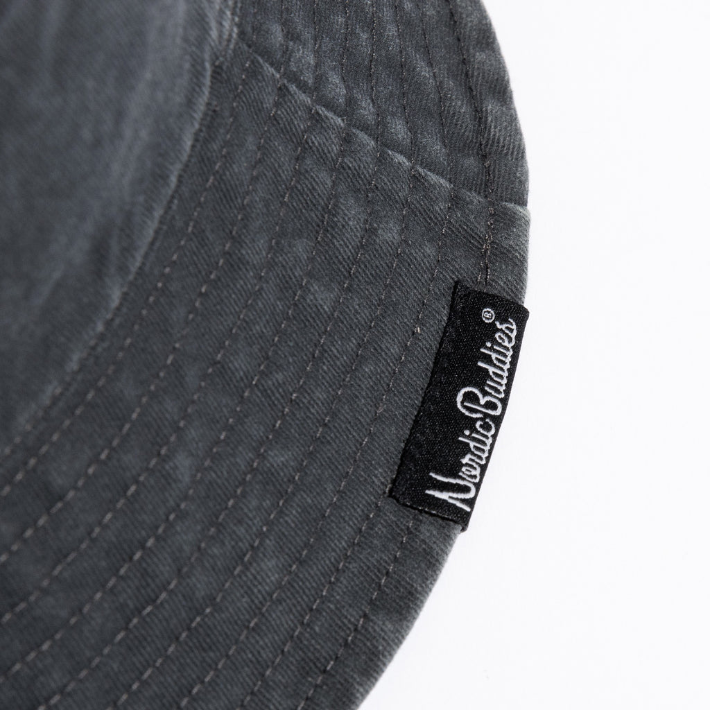 Moomin Classics Washed Denim Bucket Hat - Black