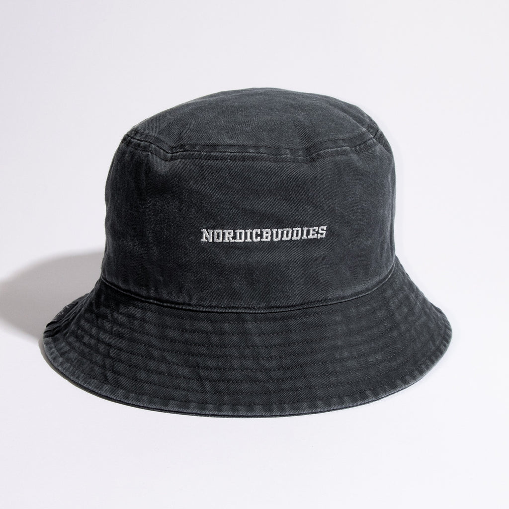 Moomin Classics Washed Denim Bucket Hat - Black