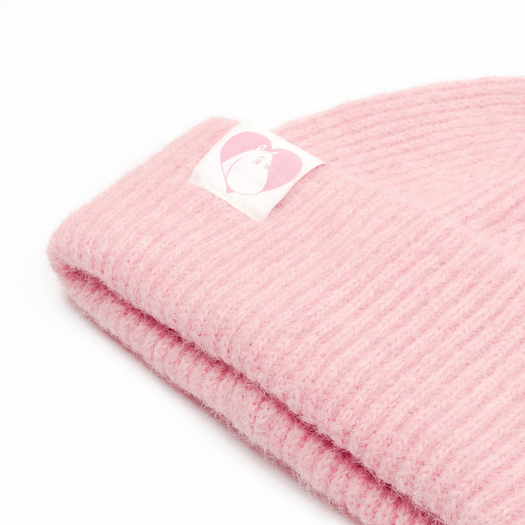 Moomintroll Fluffy Chunky Beanie - Pink
