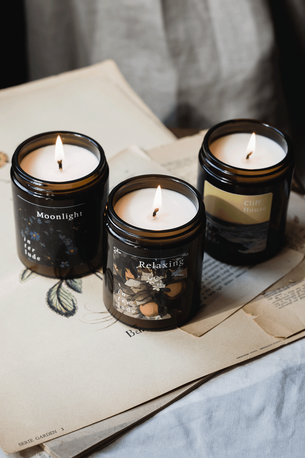 Moonlight Essential Oil Candle