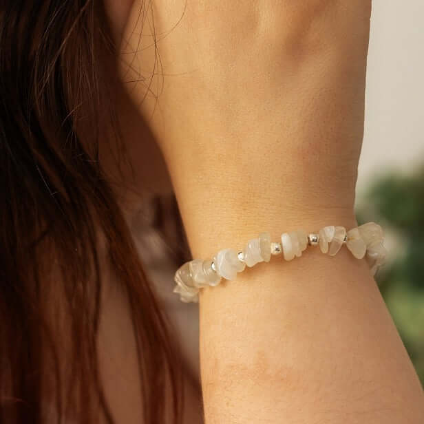 Moonstone Gemstone Bracelet