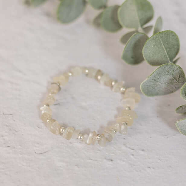 Moonstone Gemstone Bracelet