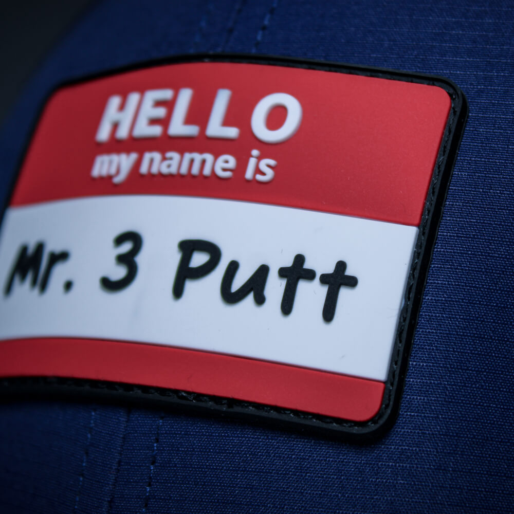 Mr 3 Putt Performance Snapback Cap