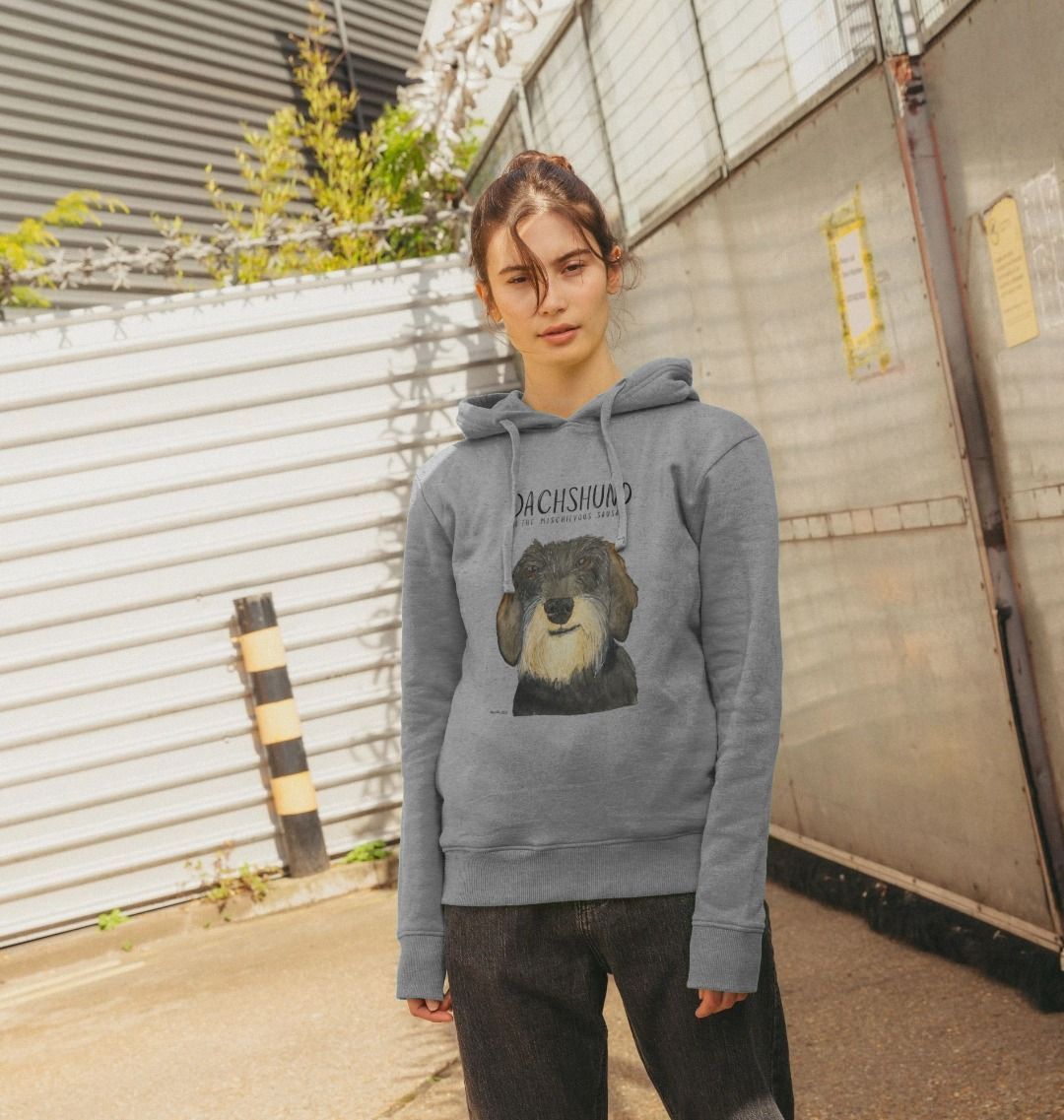 Wire Haired Dachshund Hoodie for Dog Lovers