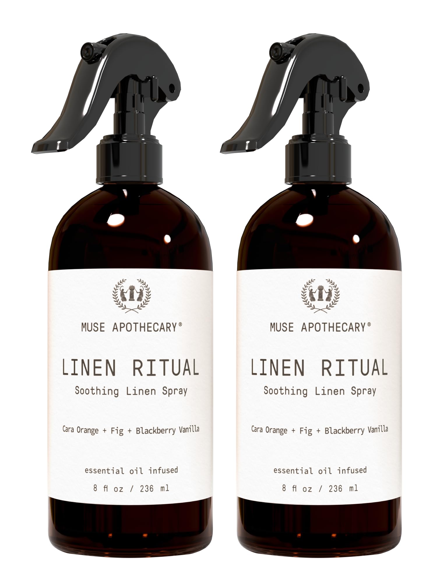 Linen Ritual Mist Cara Orange Fig and Blackberry Vanilla 8 oz 2 Pack