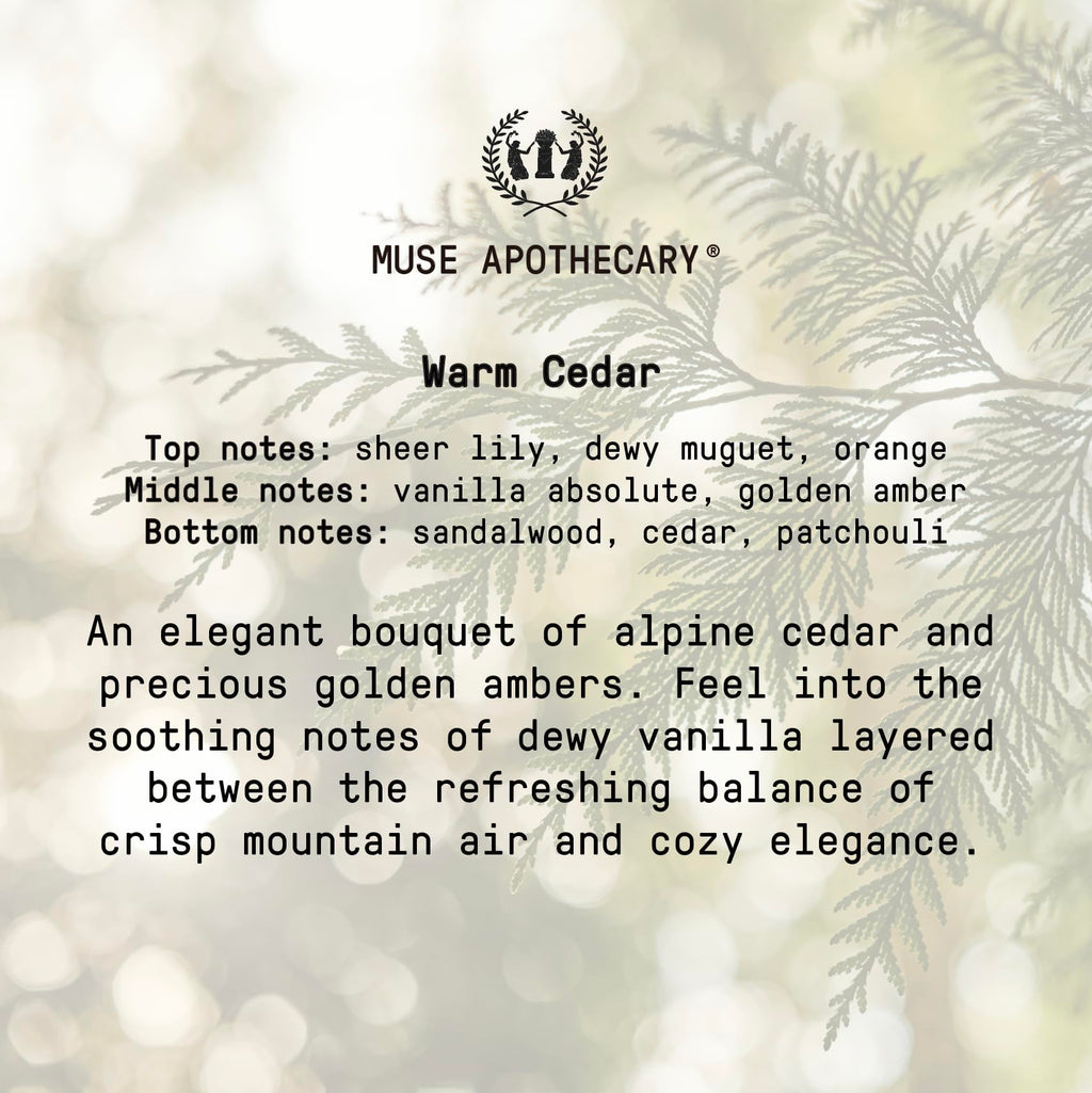 Calming Pillow Mist in Warm Cedar