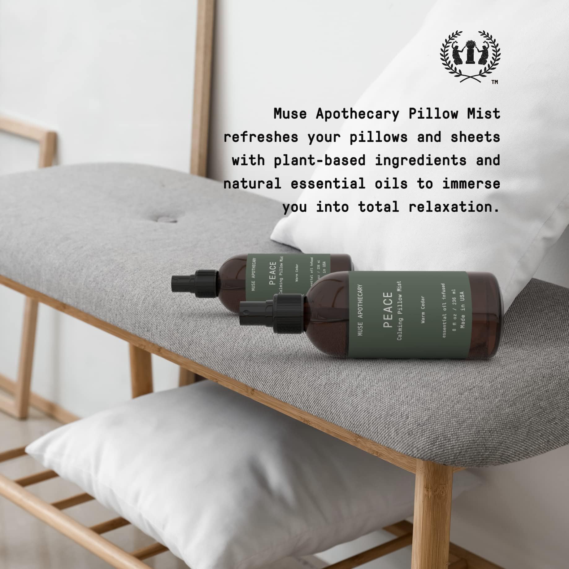 Calming Pillow Mist in Warm Cedar