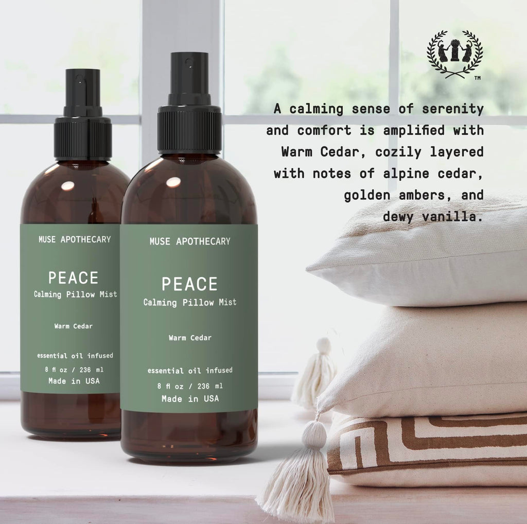 Calming Pillow Mist in Warm Cedar