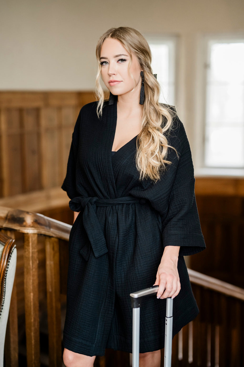 Premium OEKO-TEX Cotton Muslin Kimono-Style Coat - Versatile & Handmade by RÄTT at www.brixbailey.com