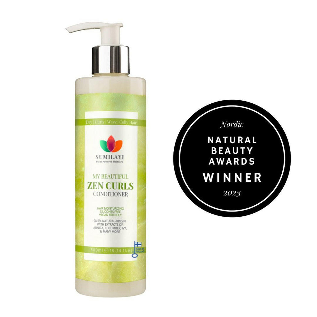 Fragrance-Free Zen Curls Conditioner – Moisturizes & Detangles by Sumilayi at www.brixbailey.com