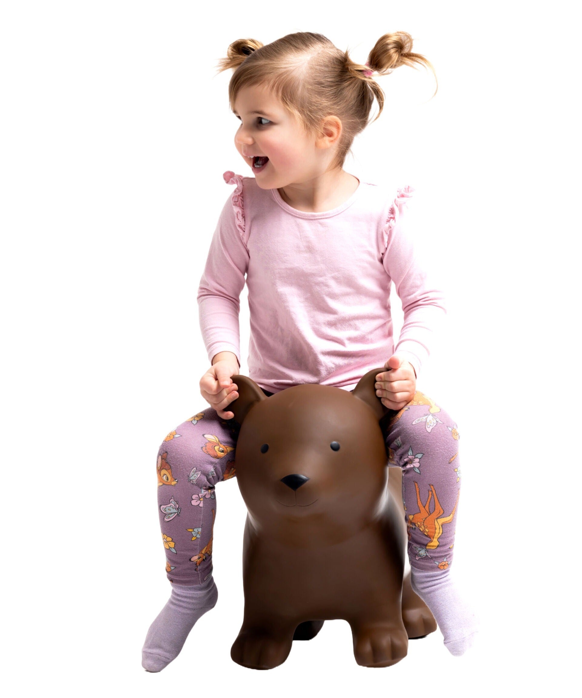 a bold brown bear jumpy hopper toy ready for action-packed indoor and outdoor adventures