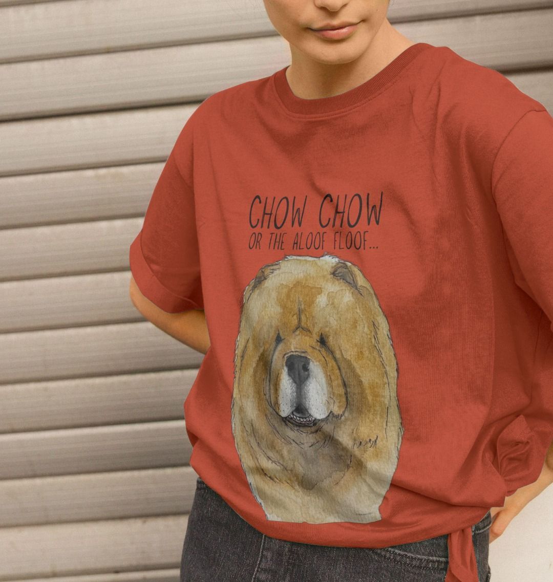 Red Chow Chow Women's Relaxed Fit T-Shirt