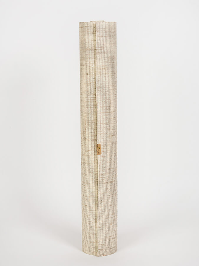 Standard Jute Yoga Mat 4mm Natural Rubber